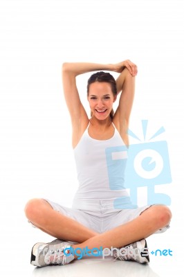 Woman Fitness Stock Photo