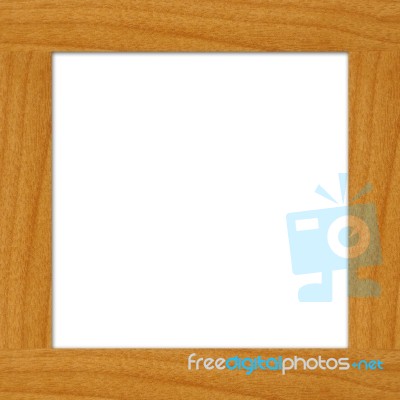 Wood Frame Stock Photo