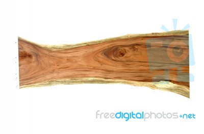 Wood Isolated Stock Photo