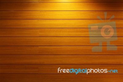 Wood Strip Wall Stock Photo