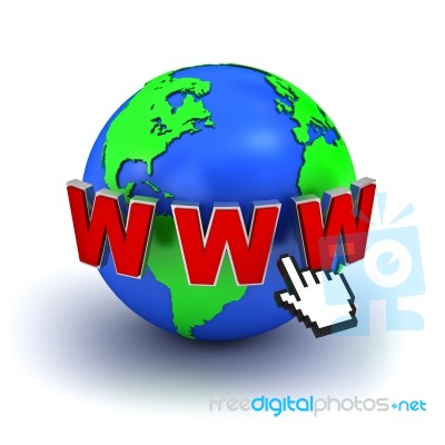 World Wide Web Concept Stock Image