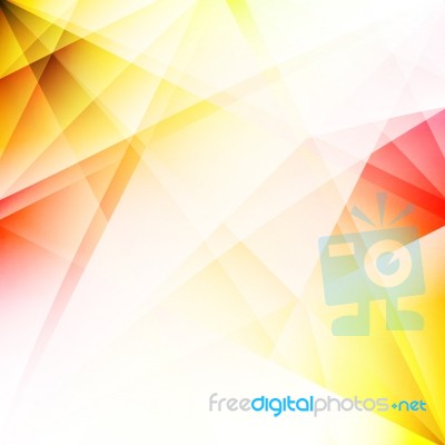 Yellow Abstract Background Stock Image
