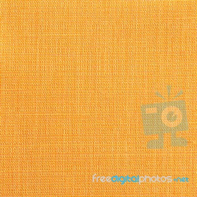 Yellow Linen Canvas Texture Stock Photo