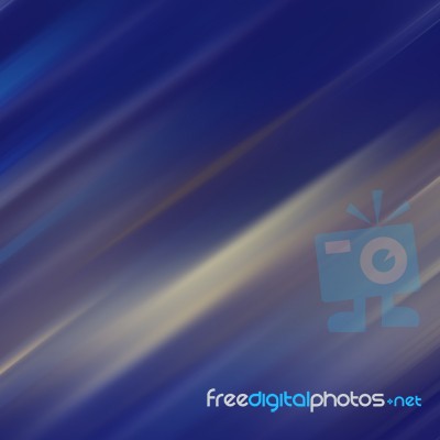 Yellow Lines On Blue Blur  Background Stock Image
