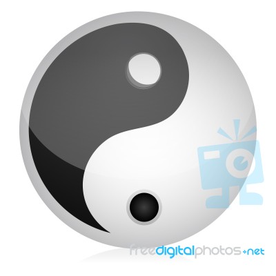 Yin Yang Stock Image