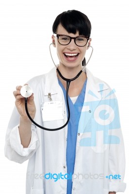 You Are In Safe Hands, Be Ready For Check Up Stock Photo