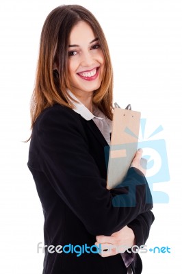 Young Businesswoman Stock Photo