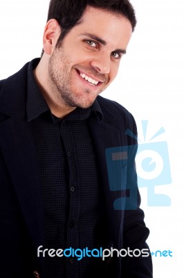 Young Cheerful Man Stock Photo