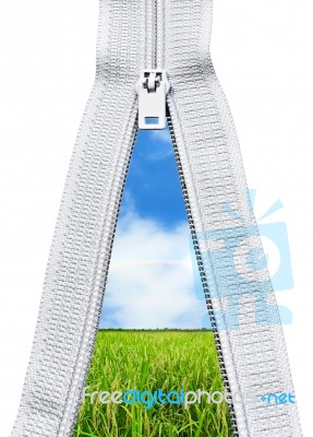 Zipper Stock Image