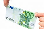 100 Euro Stock Photo
