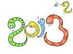 2013 Snake Cartoon Icon