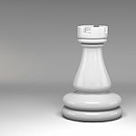 3d Chess Pieces Stock Photo