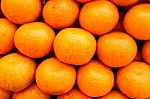 A Lot Of Oranges At The Market Stock Photo