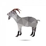 Abstract Goat Stock Photo