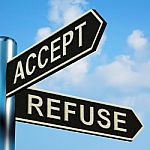 Accept Or Refuse Sign
