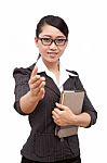 Asian Business Woman Stock Photo