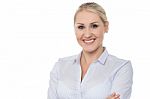 Attractive Young Business Lady Stock Photo