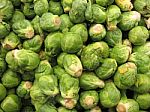 Brussels Sprouts Stock Photo