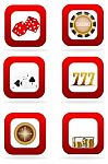 Casino Symbols Stock Photo