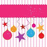 Christmas Decorative And Festival Background Stock Photo