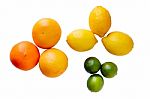 Citrus Fruits Stock Photo