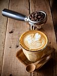 Coffee Latte Stock Photo