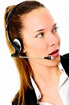 Customer Service Operator Woman