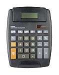 Desktop Calculator Stock Photo