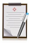 Doctor Letter Pad With Pen