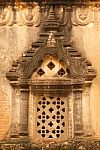 Door Temples In Bagan, Myanmar Stock Photo