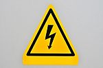 Electric Sign Stock Photo