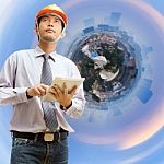 Engineers And Architects Stock Photo