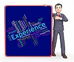 Experience Words Indicates Know How And Competency Stock Photo