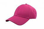 Fashion Pink Cap Isolated Stock Photo