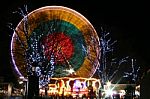 Ferris Wheel Princes Street Edinburgh Stock Photo