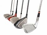 Golf Equipments Stock Photo