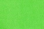 Green Background Created From Fabric Stock Photo