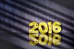 Happy New Year 2016 Stock Photo