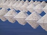 Heap Of Sea Salt Stock Photo