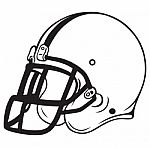 Helmet Football Stock Photo