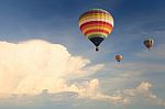 Hot Air Balloon Stock Photo