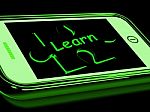 Learn On Smartphone Shows Recreational Education