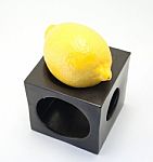 Lemon Isolate On White Background Stock Photo