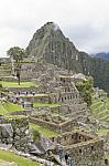 Machu Picchu Site Stock Photo