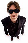 Man With Sunglasses Stock Photo