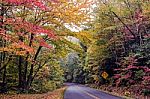 Nature Scenes On Blue Ridge Parkway Great Smoky Mountains Stock Photo