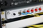 Network Switch And Patch Cables