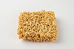 Noodles On White Table Wood Background Stock Photo