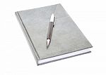 Notebook with pen Stock Photo