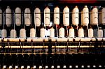 Old Textile Machine Stock Photo